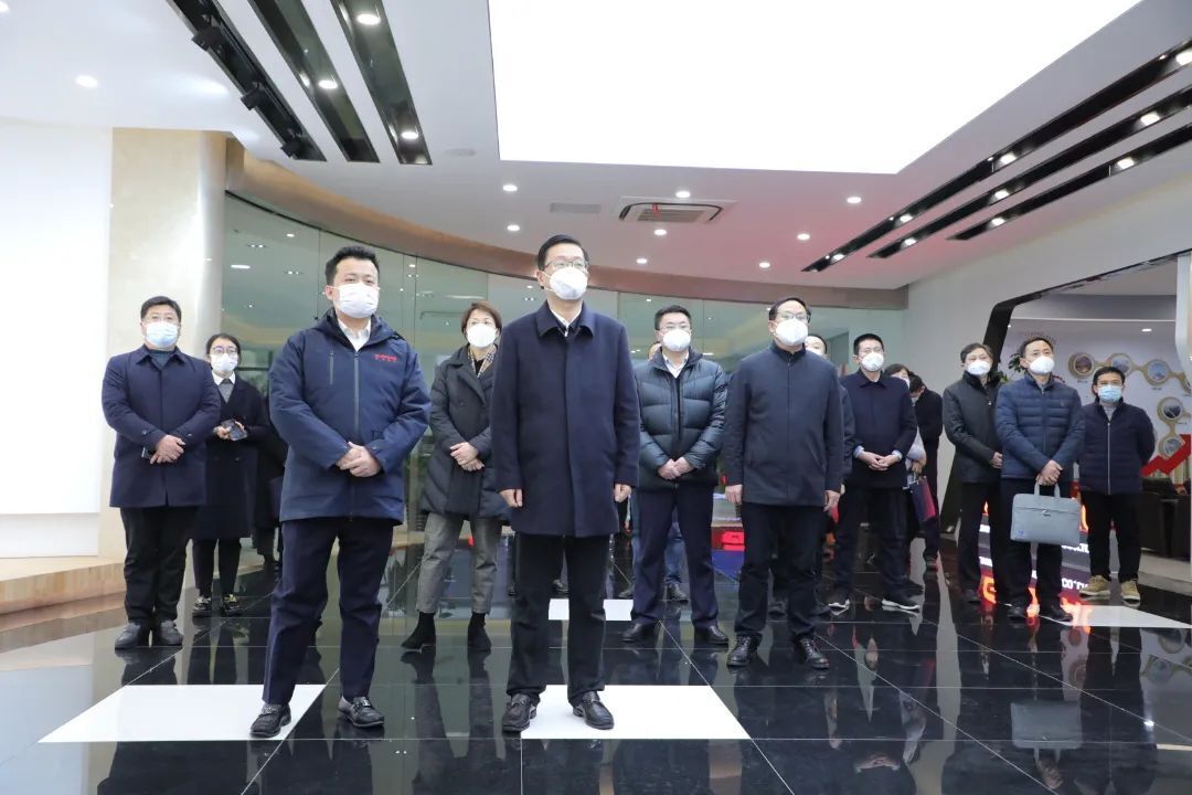 省市場監管局局長沈海斌一行來國茂走訪調研